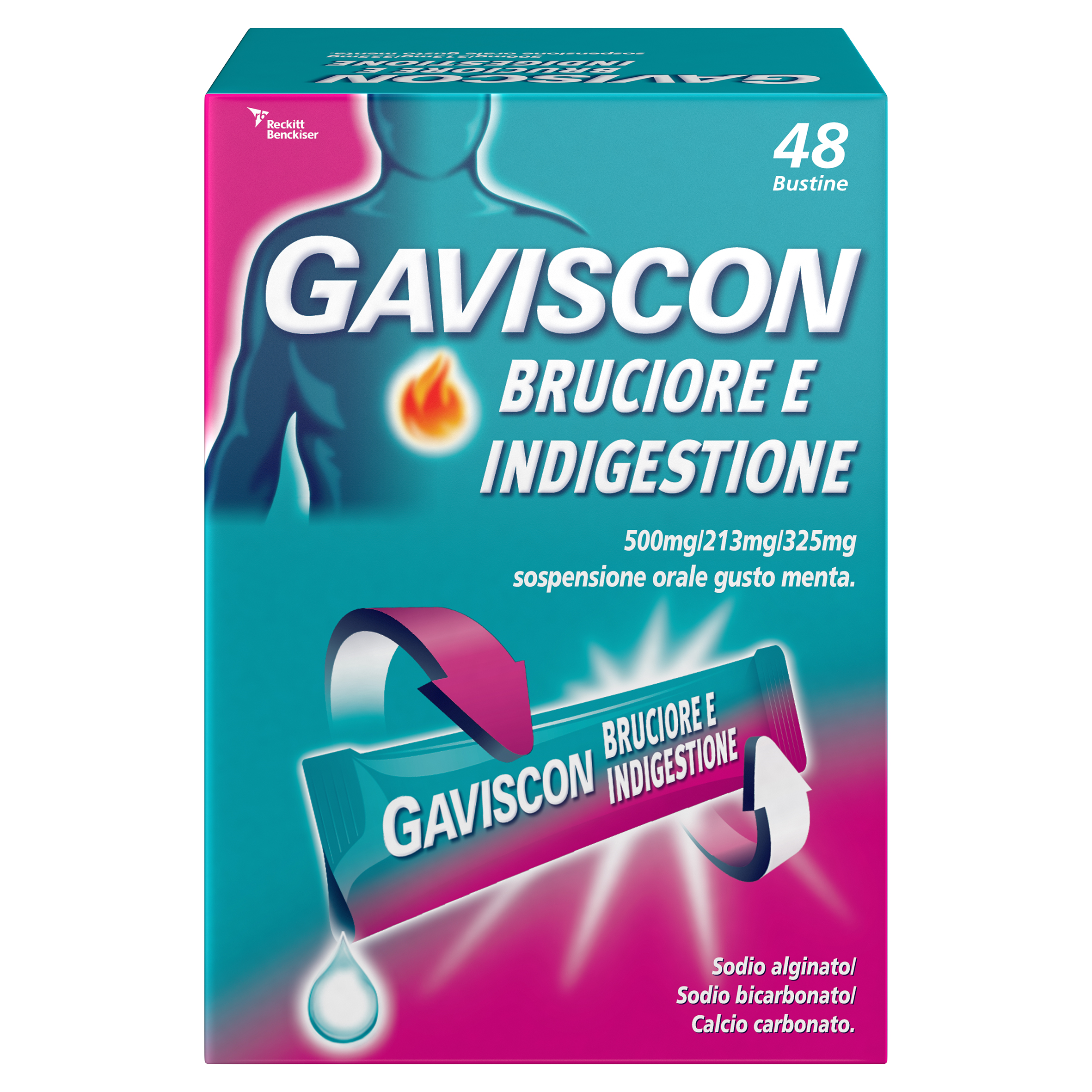 GAVISCON BRUCIORE E INDIG*48BS - Metafarm