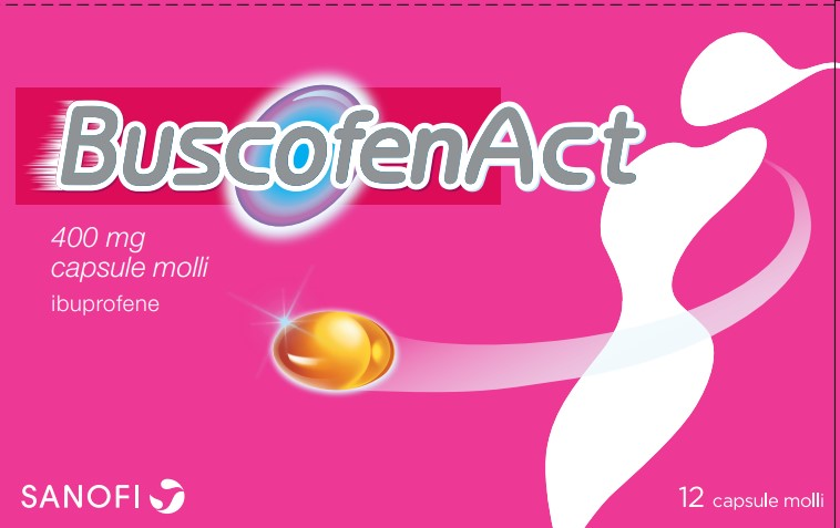 BUSCOFENACT*12CPS MOLLI 400MG - Metafarm