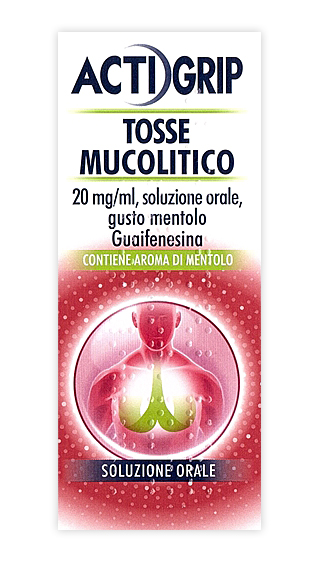 ACTIGRIP TOSSE MUCOL*FL 150ML - Metafarm