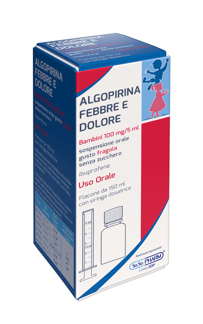 ALGOPIRINA FEBBRE DOL*150ML FR - Metafarm