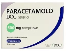 PARACETAMOLO DOC*30CPR 500MG - Metafarm