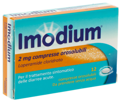 IMODIUM*12CPR OROSOL 2MG - Metafarm