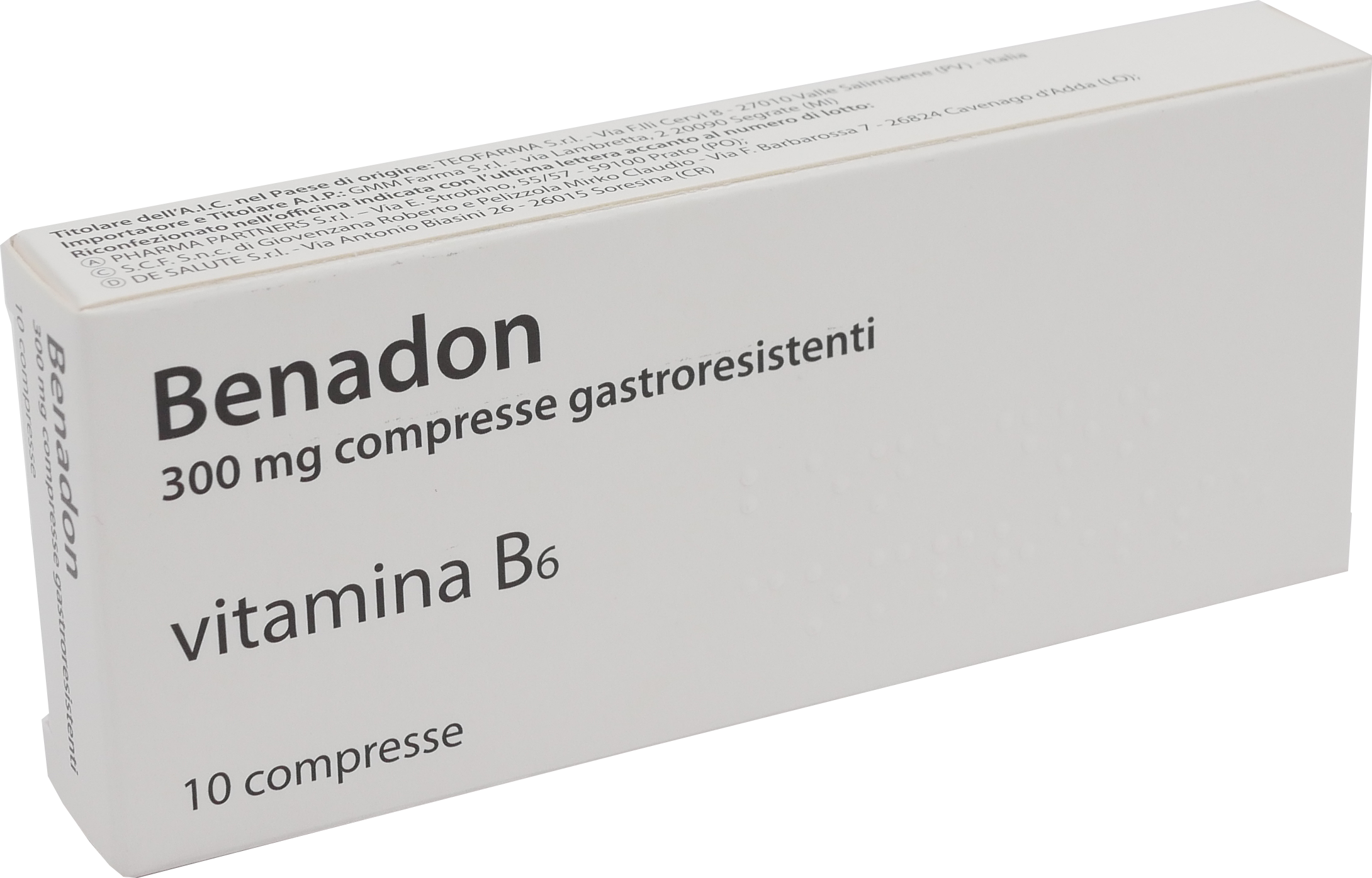 BENADON*10CPR GASTRORES 300MG - Metafarm