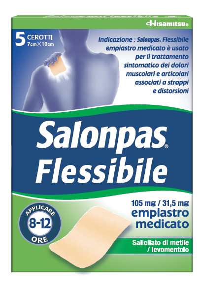 SALONPAS FLESSIBILE*5CER7x10CM - Metafarm
