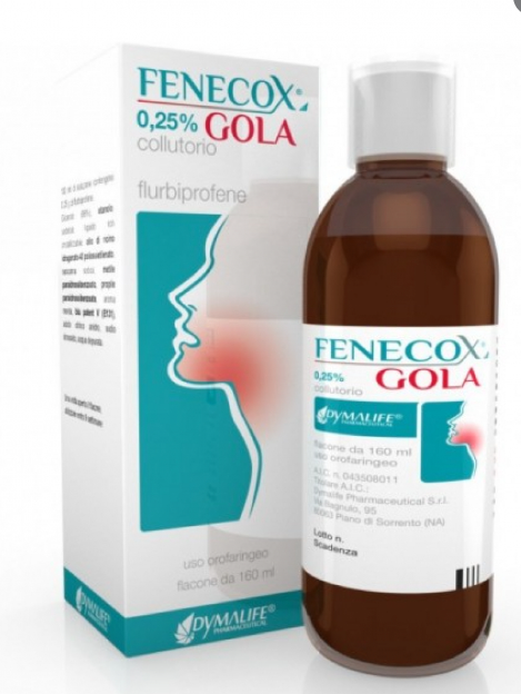FENECOX GOLA*COLLUT 160ML0,25% - Metafarm