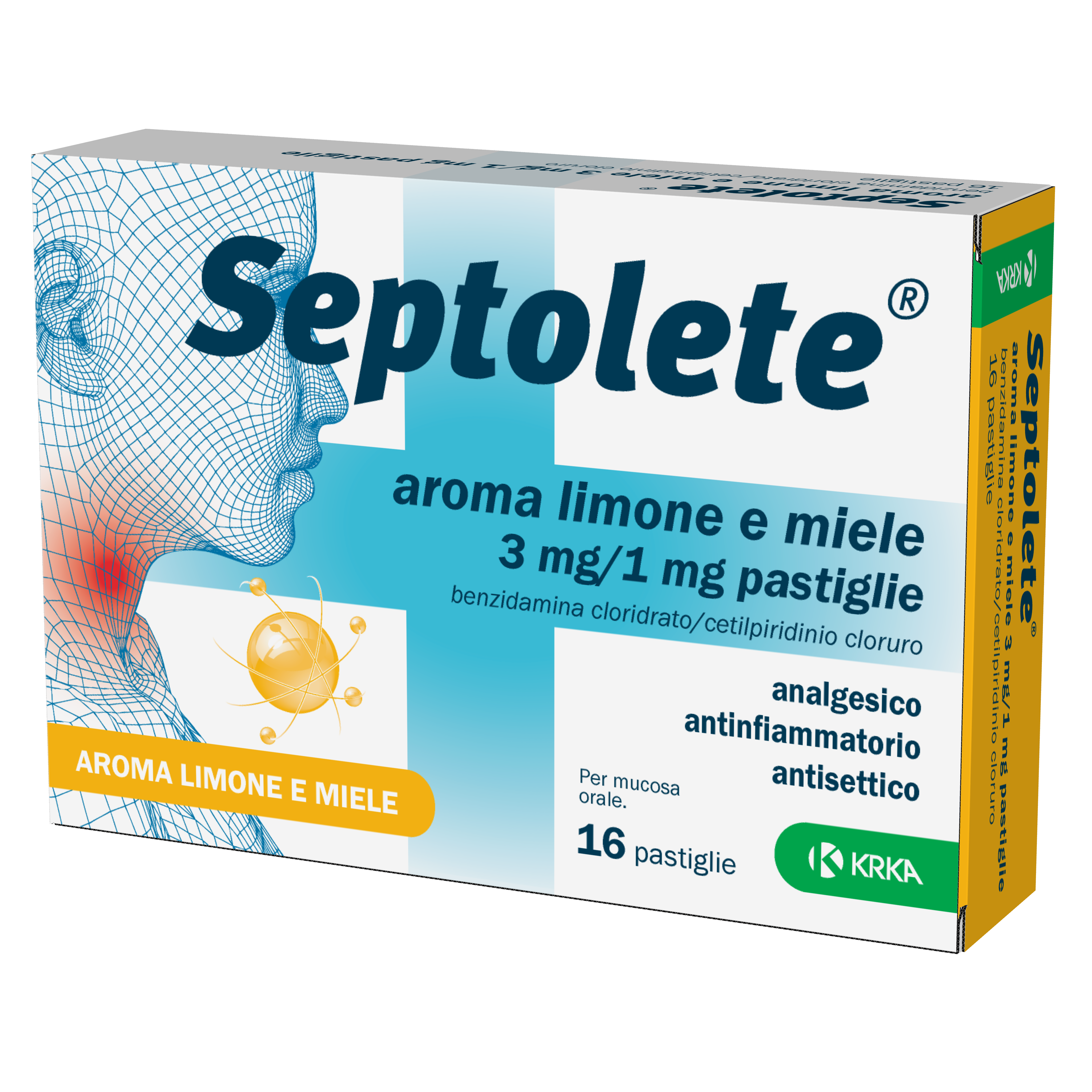 SEPTOLETE*16PAST 3+1MG LIM MIE - Metafarm