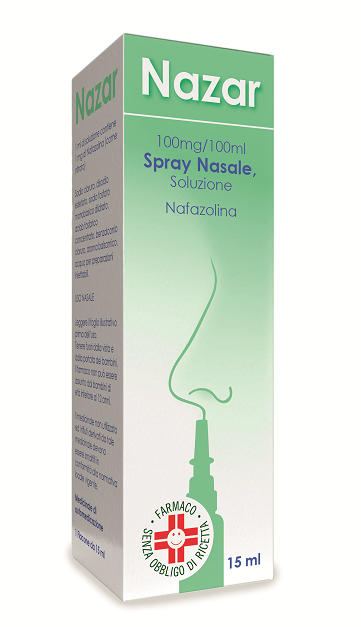 NAZAR*SPRAY NAS 15ML 1MG/ML - Metafarm