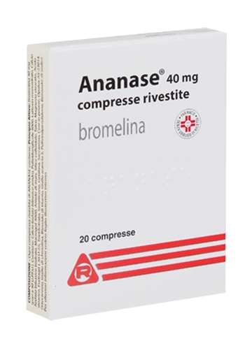 ANANASE*20CPR RIV 40MG - Metafarm