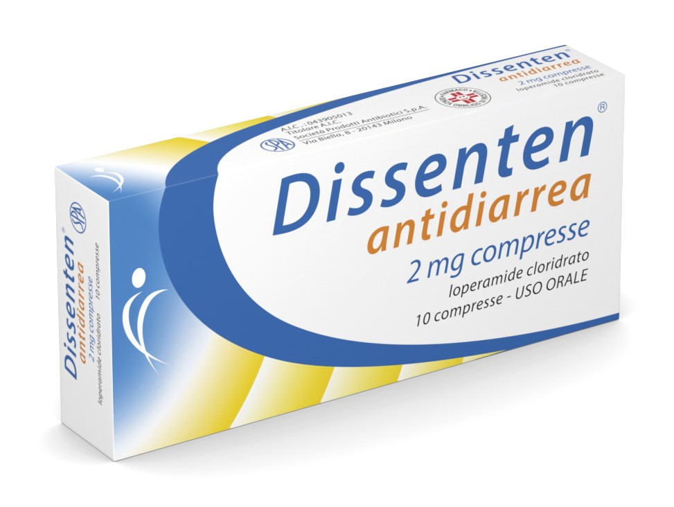 DISSENTEN ANTIDIARREA*10CPR2MG - Metafarm
