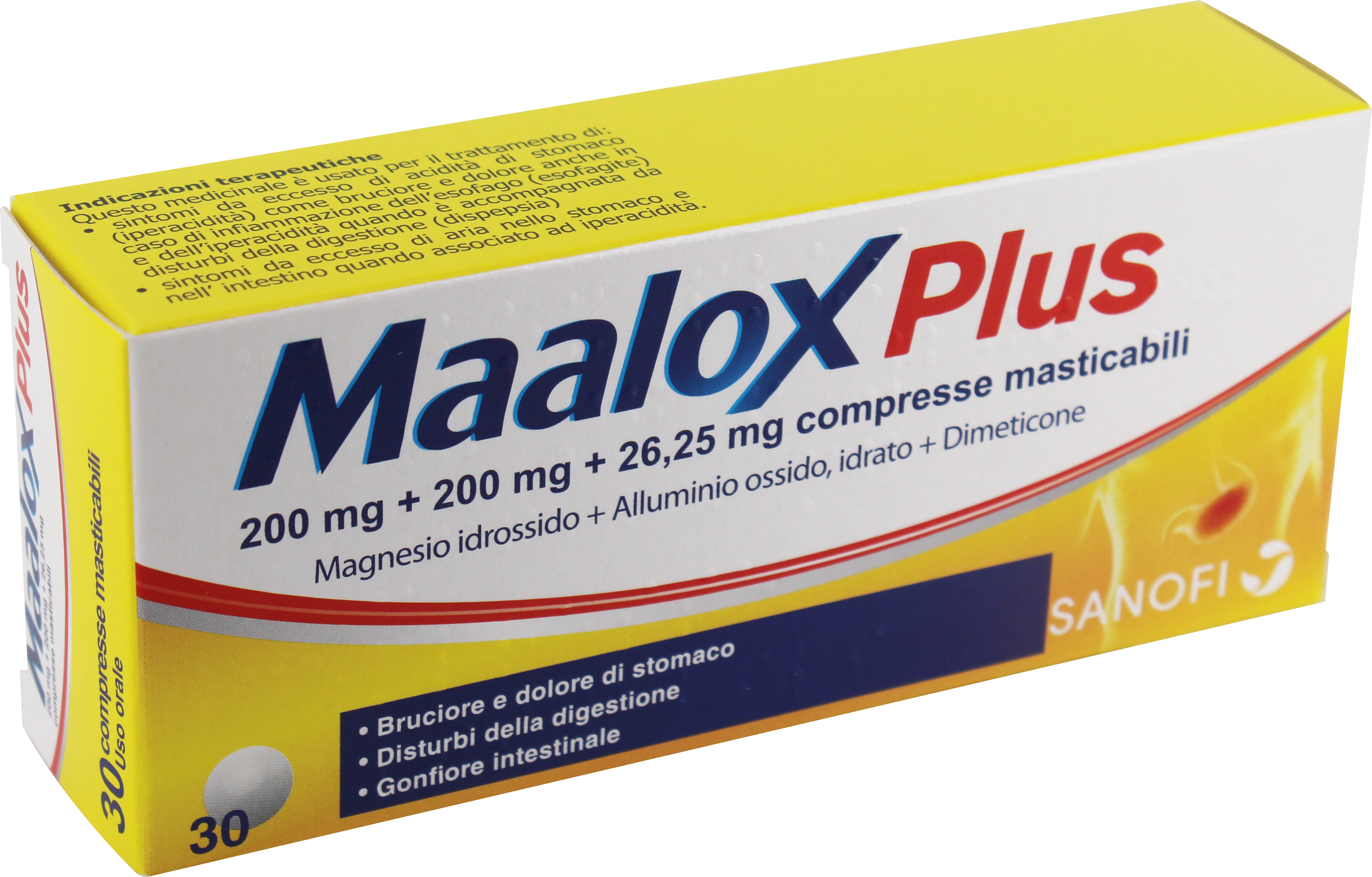 MAALOX PLUS*30CPR MAST - Metafarm