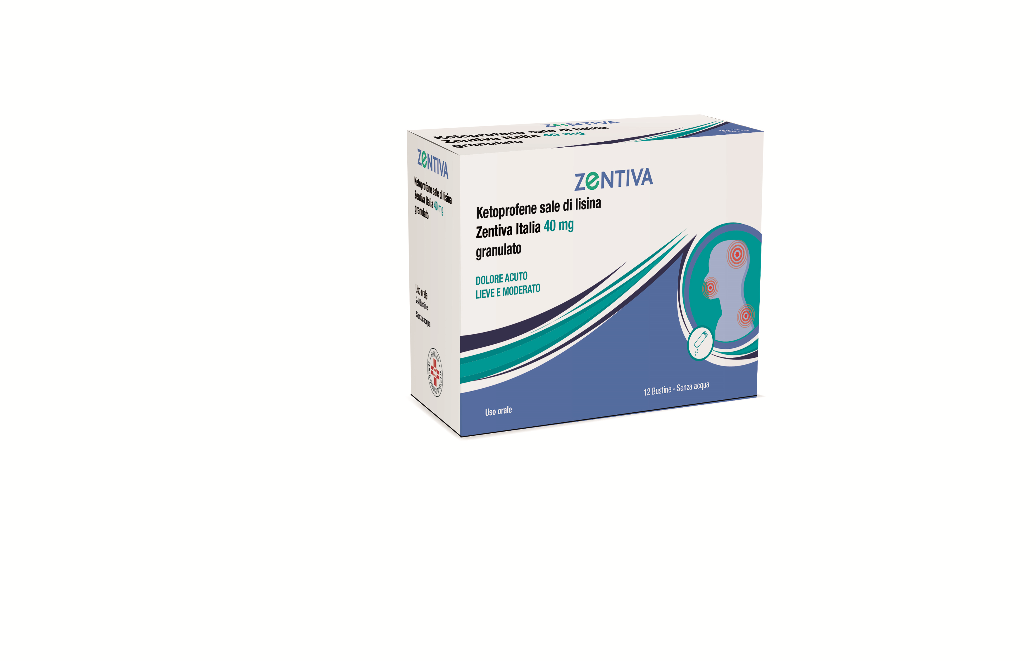 KETOPROFENE LISINA ZEN*12BS - Metafarm