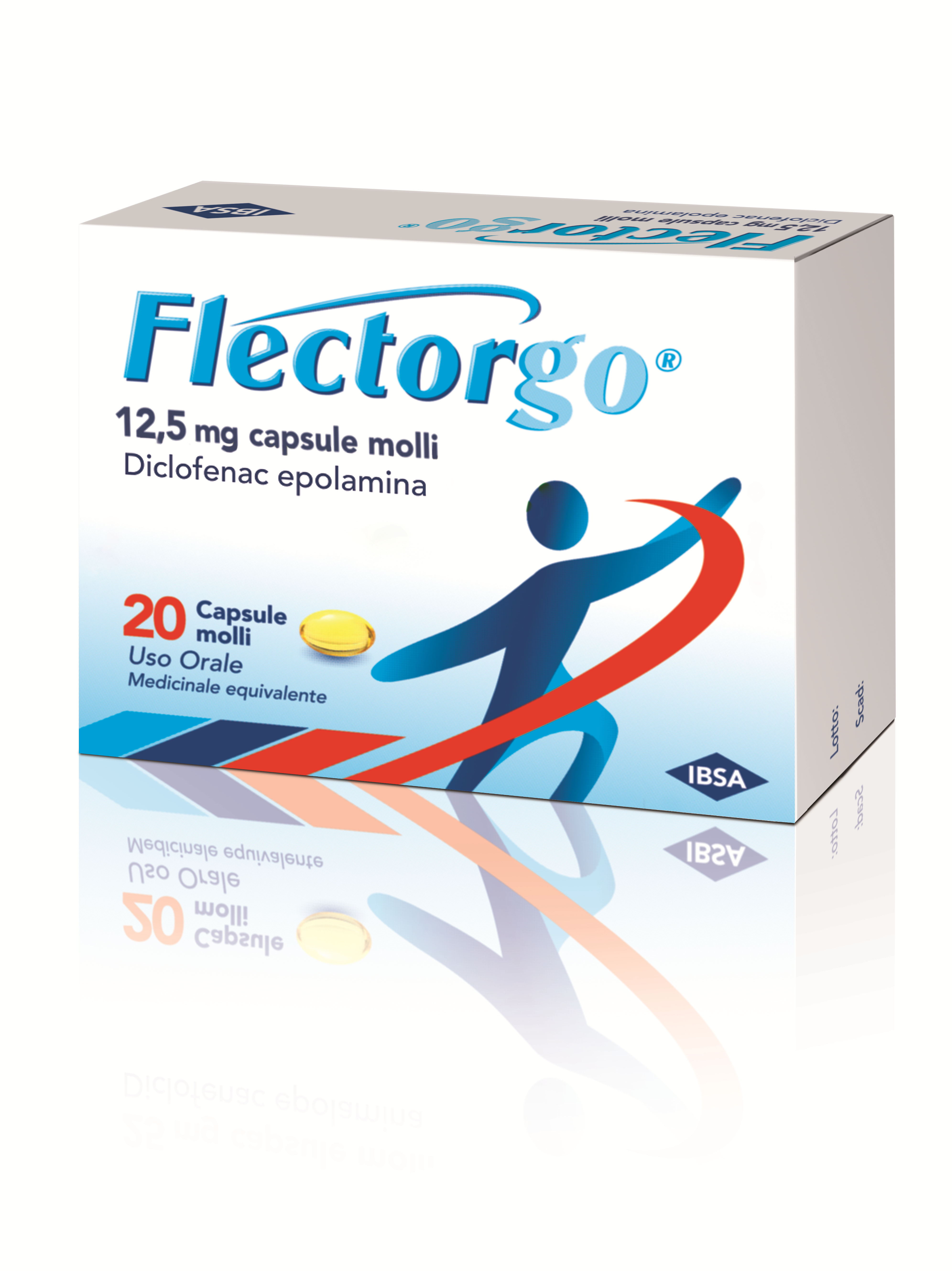 FLECTORGO*20CPS MOLLI 12,5MG - Metafarm