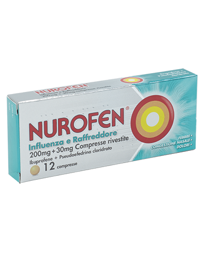 NUROFEN INFLUENZA RAFFR*12CPR - Metafarm