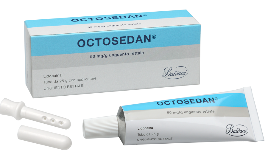 OCTOSEDAN*UNG RETT 25G 50MG/G - Metafarm