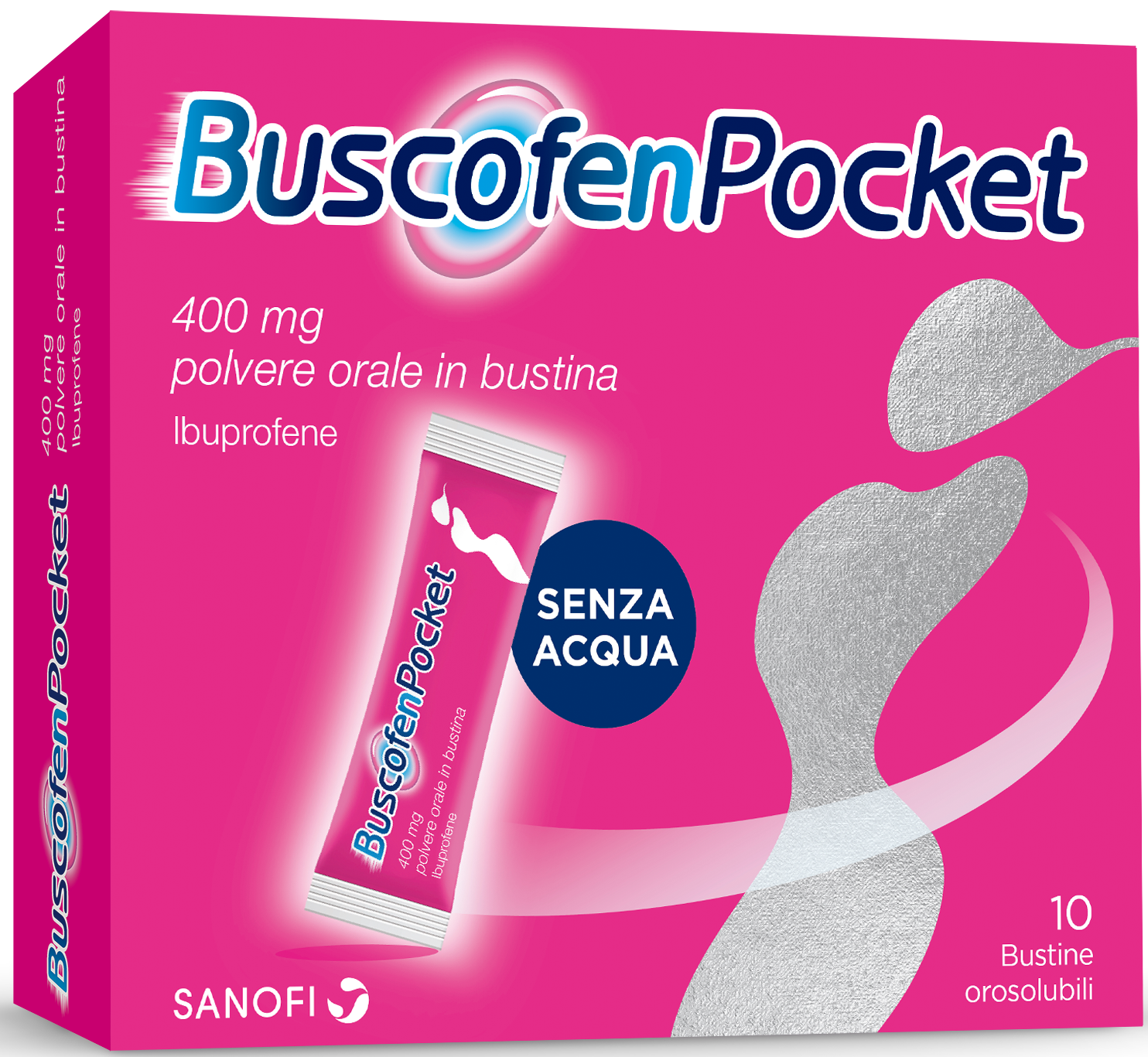 BUSCOFENPOCKET*OS 10BUST 400MG - Metafarm