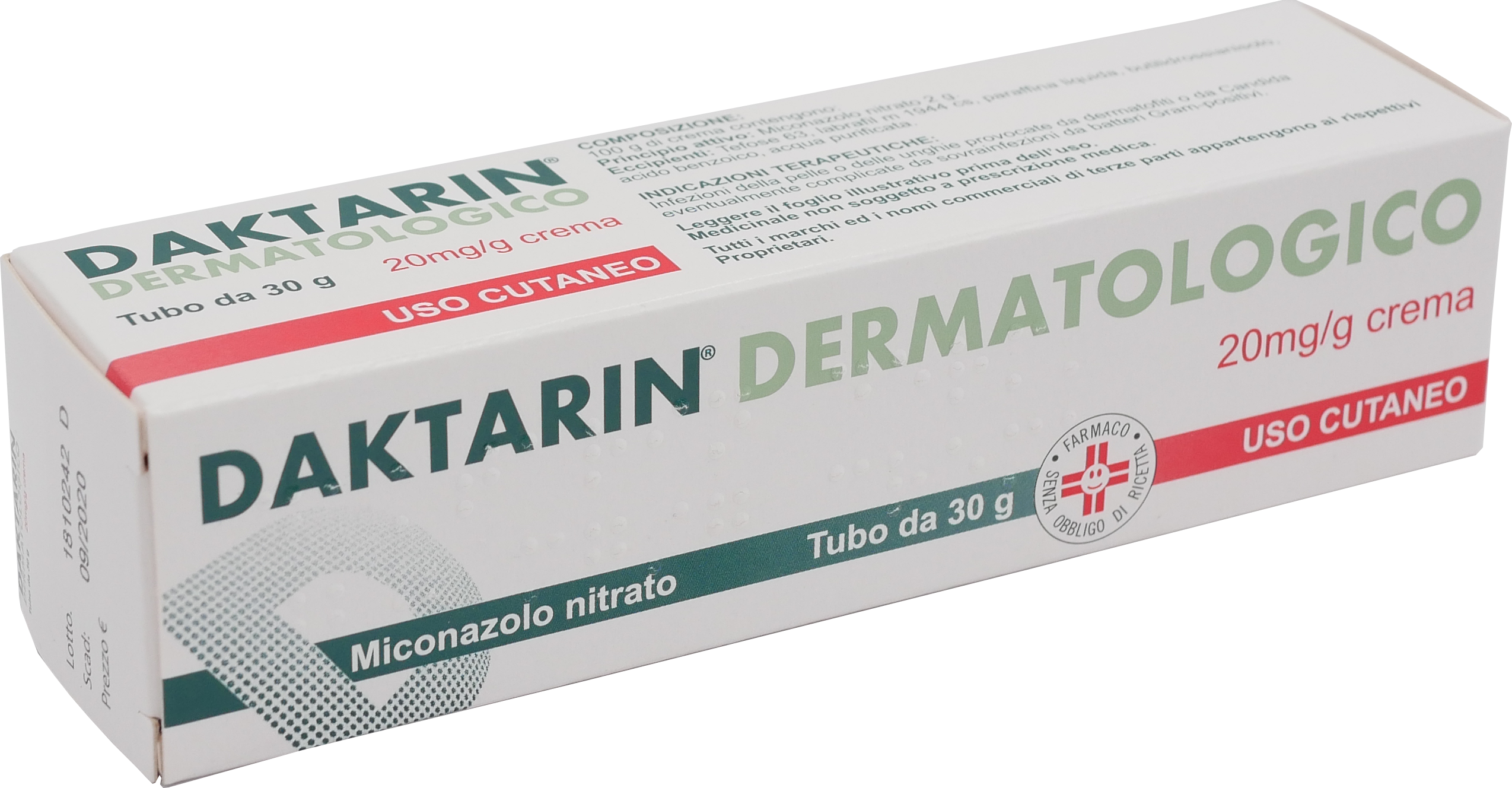 DAKTARIN*CREMA DERM 30G 20MG/G - Metafarm