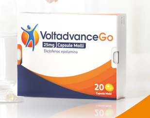 VOLTADVANCEGO*20CPS MOLLI 25MG - Metafarm