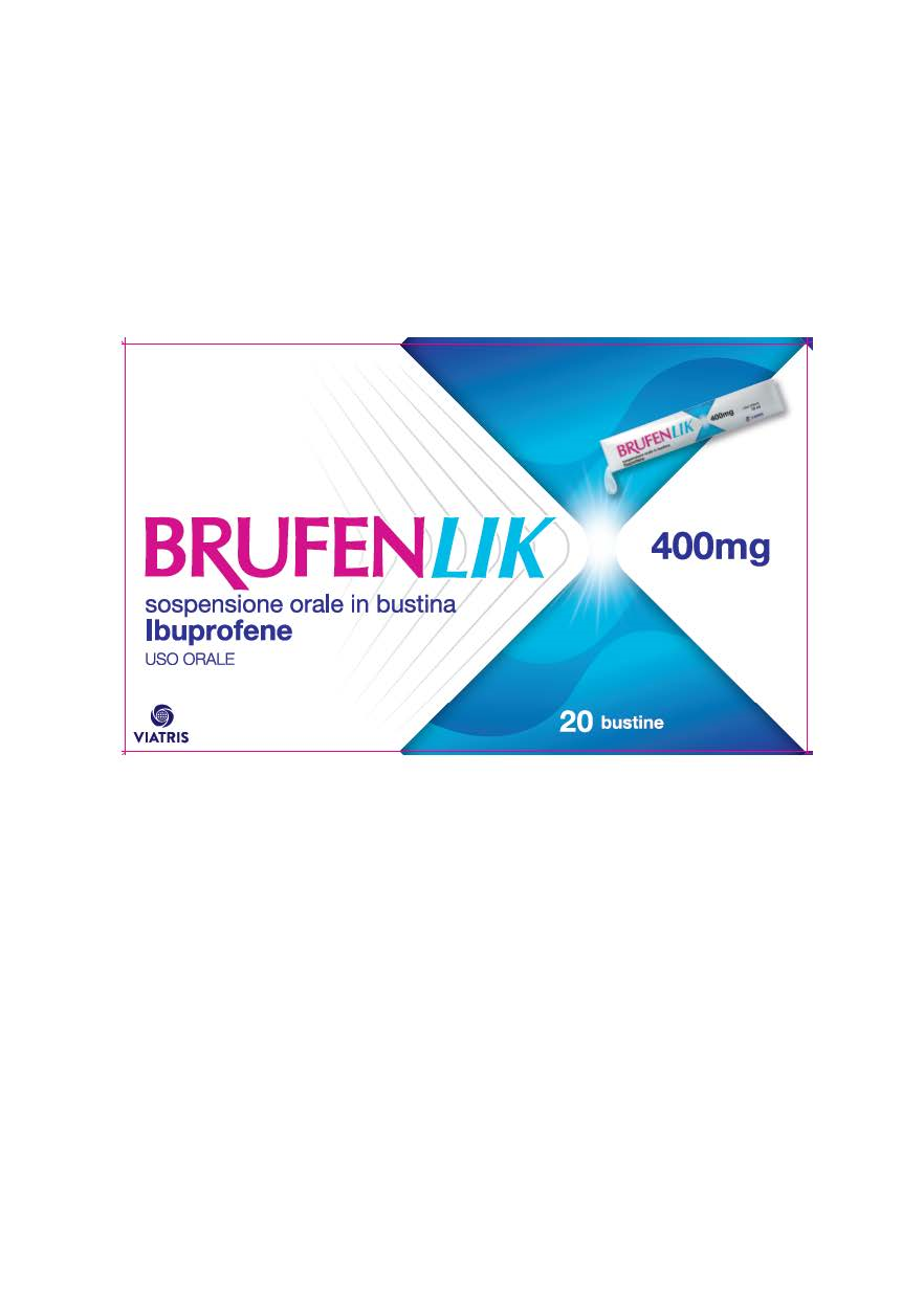 BRUFENLIK*20BUST 400MG 10ML - Metafarm