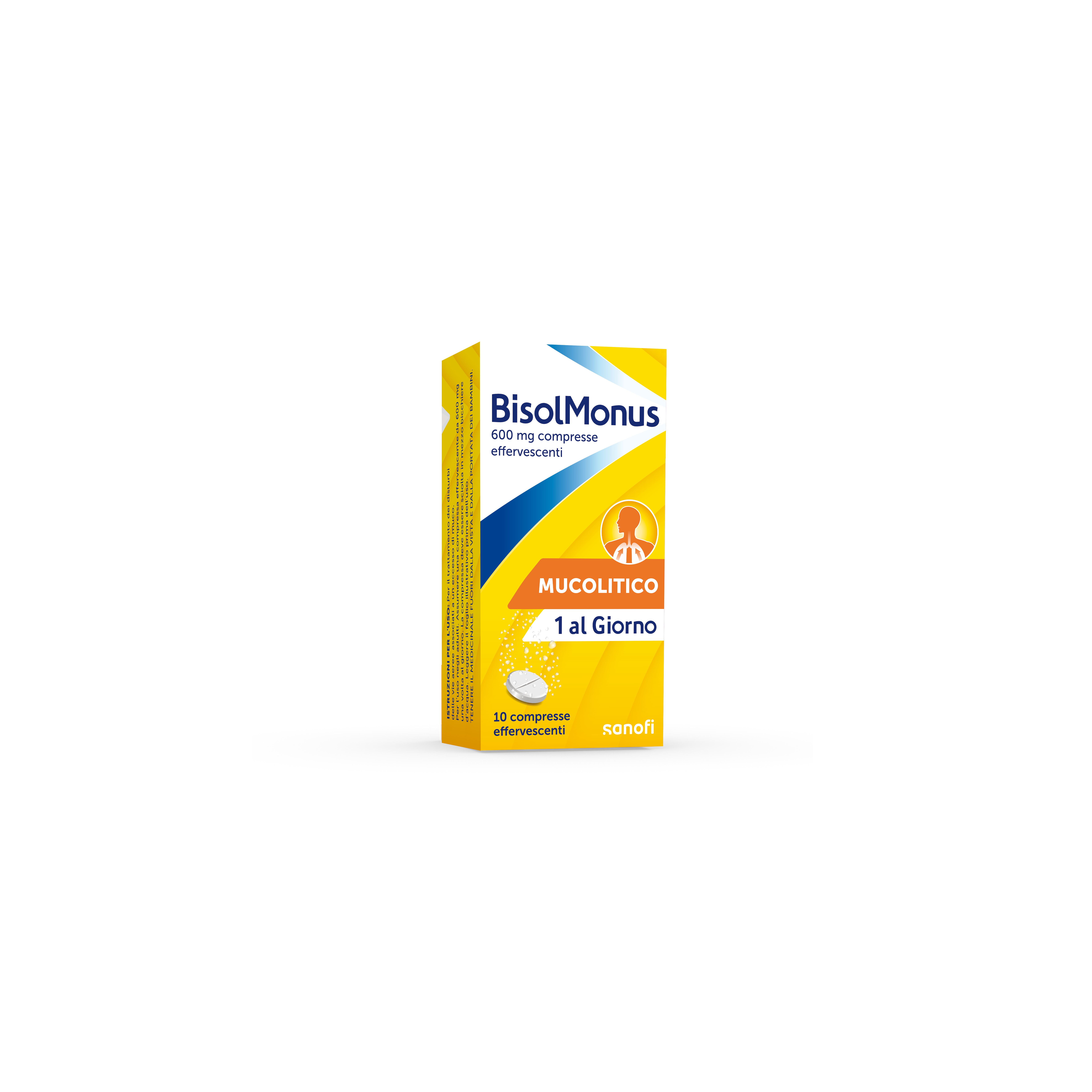 BISOLMONUS*10CPR EFF 600MG - Metafarm