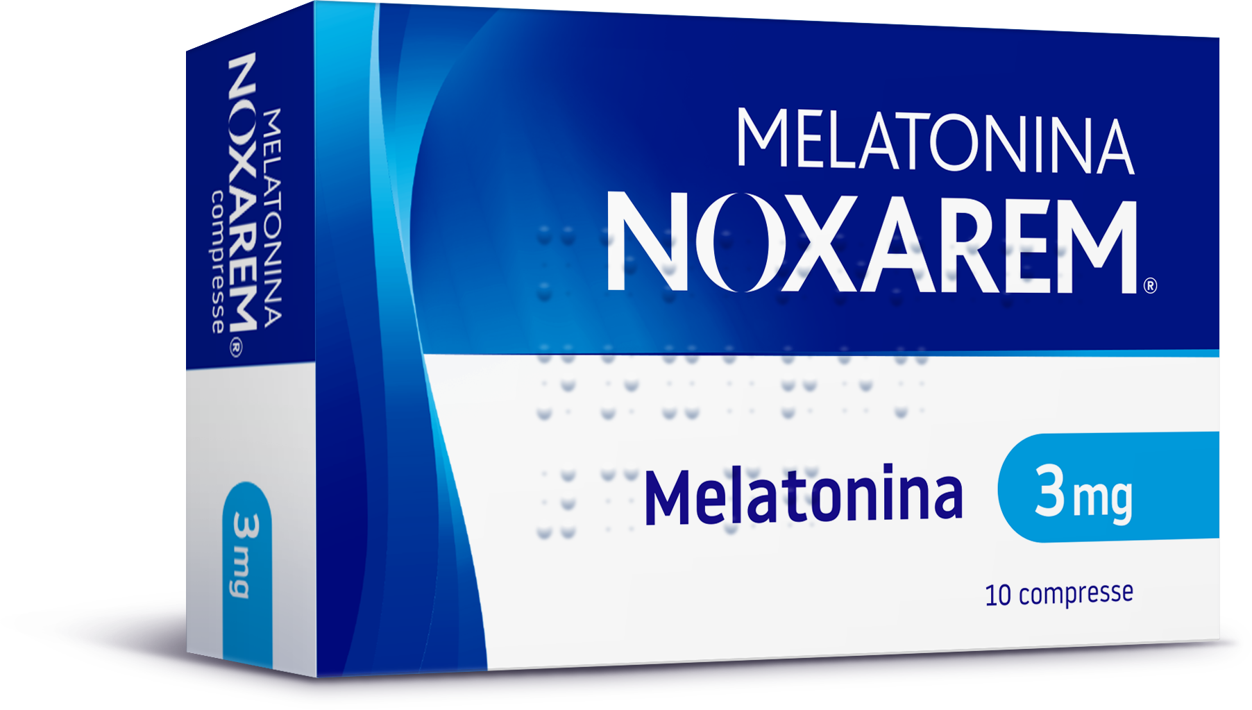 MELATONINA NOXAREM*10CPR 3MG - Metafarm