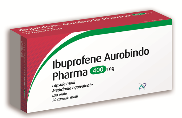 IBUPROFENE AUR*20CPS MOL 400MG - Metafarm