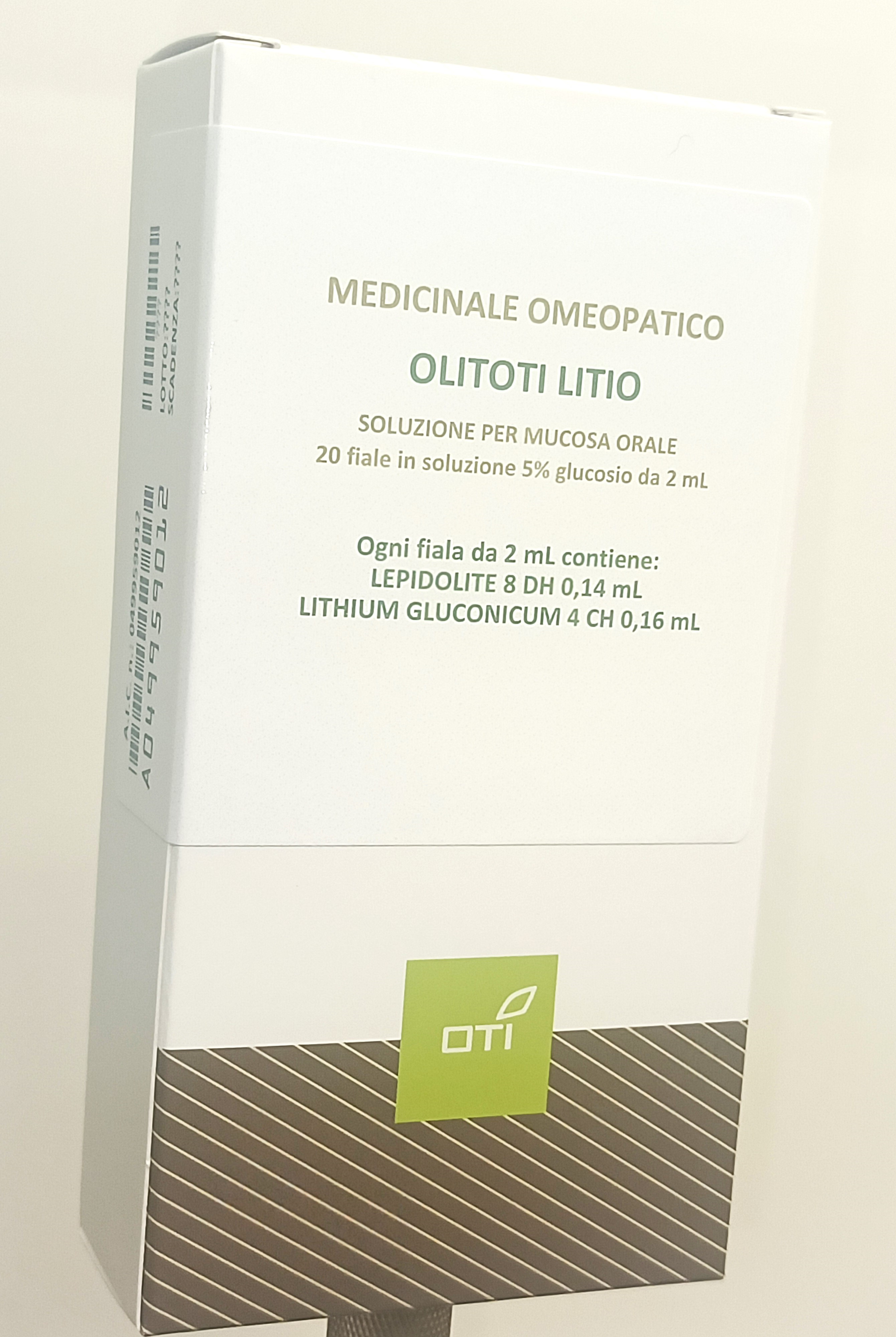 OLITOTI LITIO*OS 20F 5% 2ML - Metafarm