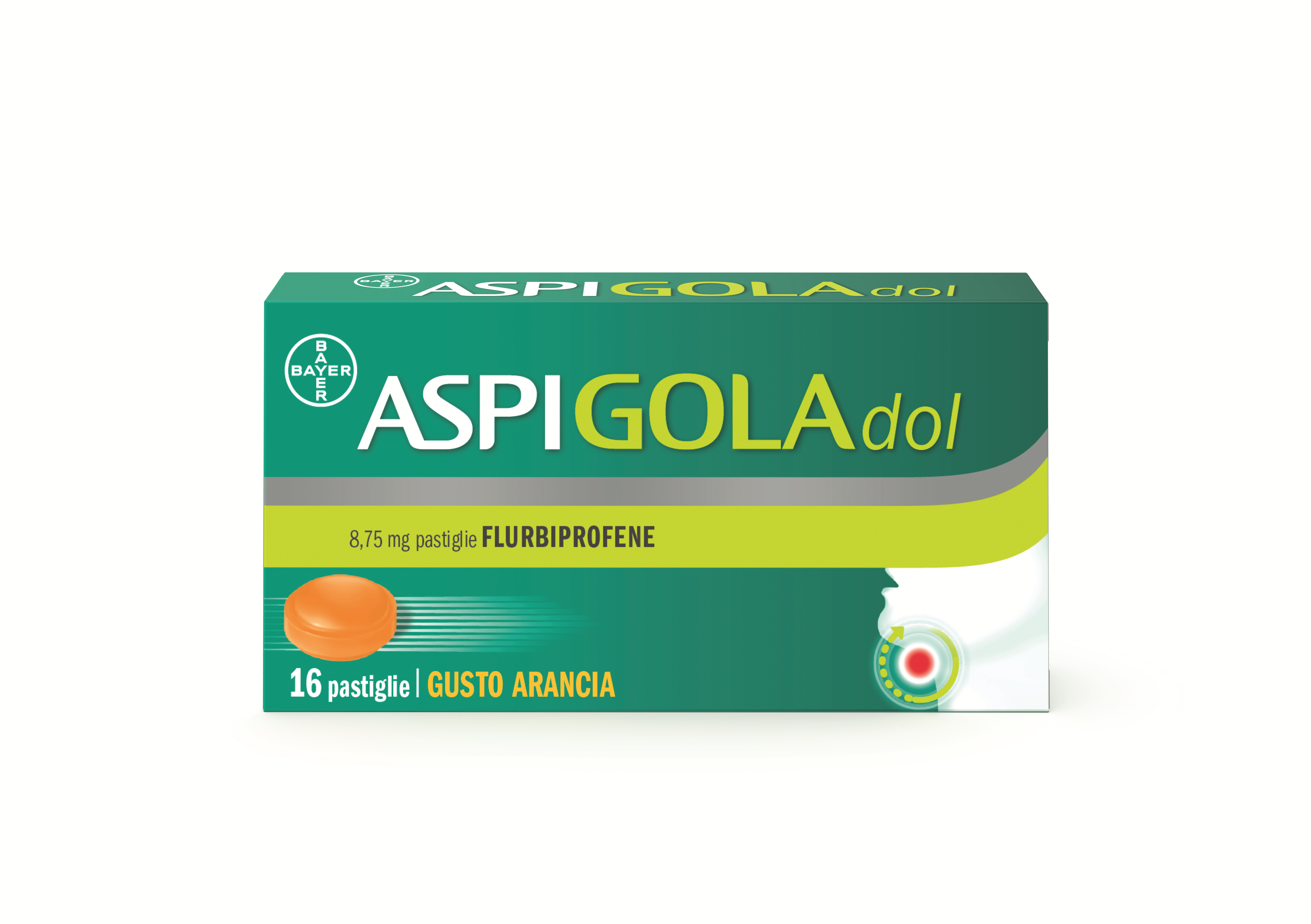 ASPIGOLADOL*16PASTL 8,75MG - Metafarm