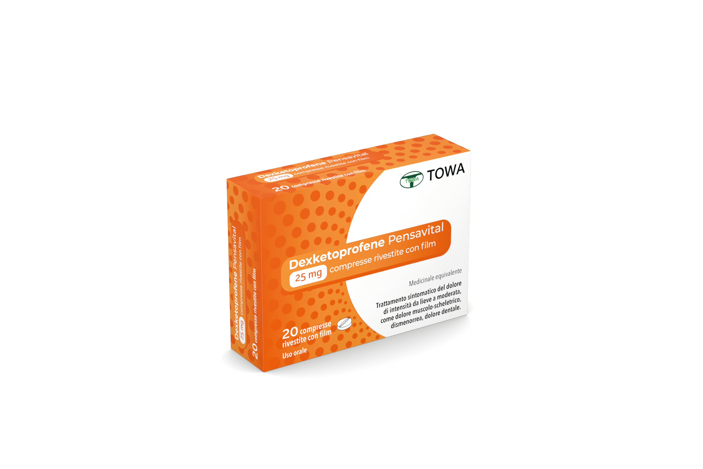 DEXKETOPROFENE PEN*20CPR 25MG - Metafarm