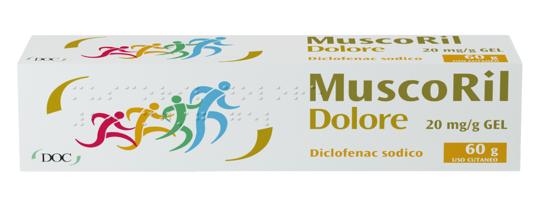 MUSCORIL DOLORE*GEL 60G 20MG/G - Metafarm