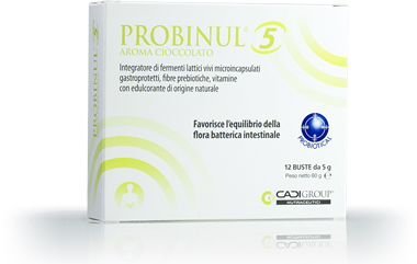 PROBINUL 5 12 BUSTINE 5 G AROMA CIOCCOLATO - Metafarm