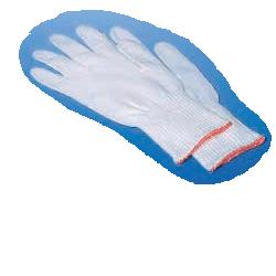 GUANTO NON CHIRURGICO IN COTONE BIANCO MISURA 7 IN BUSTA - Metafarm