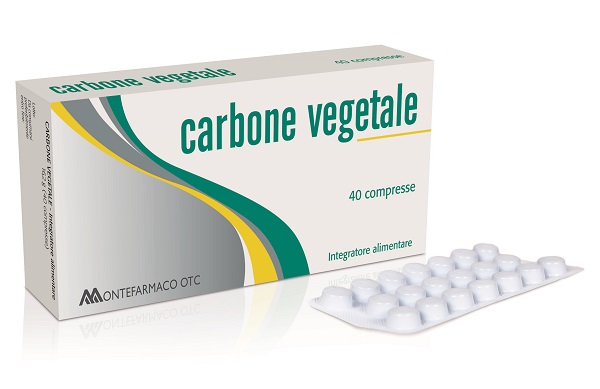 CARBONE VEGETALE 40 COMPRESSE - Metafarm
