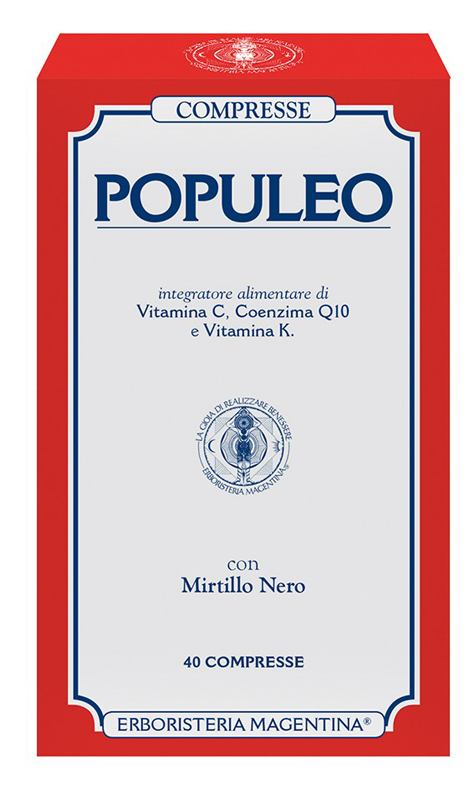 POPULEO COMPRESSE 40 COMPRESSE - Metafarm