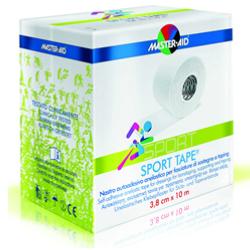 NASTRO AUTOADESIVO ANELASTICO PER FASCIATURE DI SOSTEGNO E TAPING MASTER-AID SPORT 3,8X10 - Metafarm