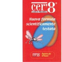 CER'8 CUSCINETTI ADESIVI ANTI ZANZARE SCATOLA DA 48 CUSCINETTI - Metafarm