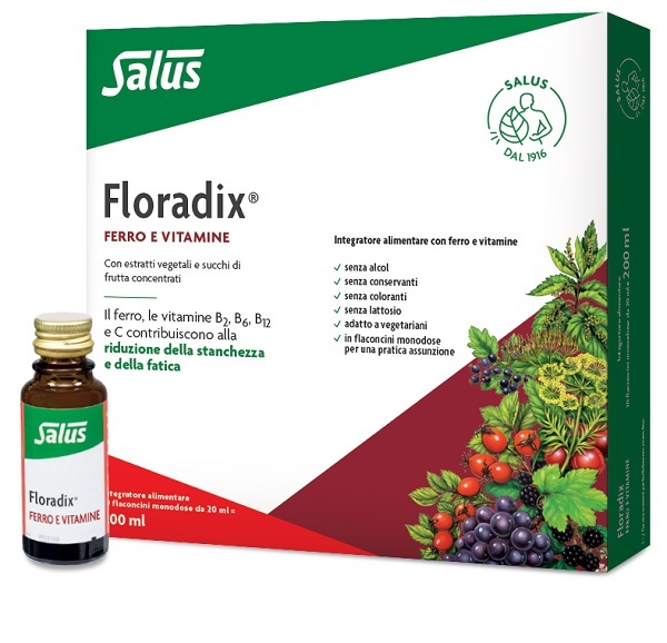 FLORADIX MONODOSE 10 FLACONCINI DA 20 ML - Metafarm