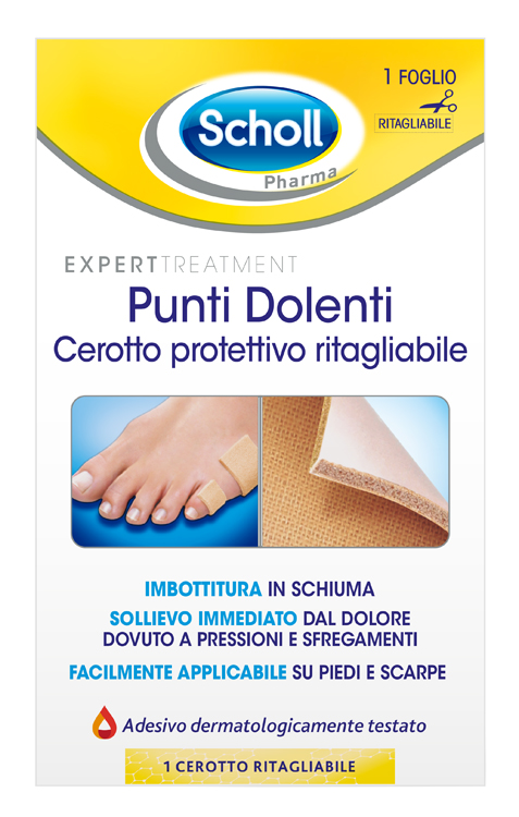 CEROTTO RITAGLIABILE DOPPIO SPESSORE PER CALLI E DURONI 1 PEZZP - Metafarm