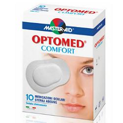 GARZA OCULARE MEDICATA MASTER-AID OPTOMED COMFORT 10 PEZZI - Metafarm