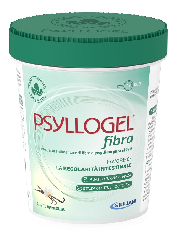 PSYLLOGEL FIBRA VANIGLIA VASO 170 G - Metafarm