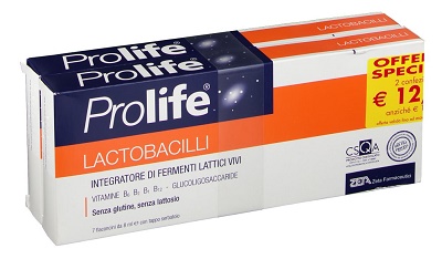 PROLIFE LACTOBACILLI DUE CONFEZIONI DA 7 FLACONCINI DA 8 ML - Metafarm