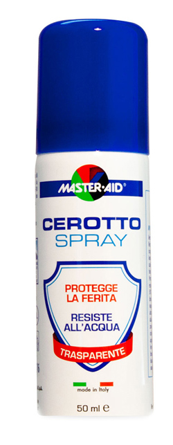 CEROTTO SPRAY MASTER-AID FLACONE 50ML CIRCA 80 APPLICAZIONI - Metafarm