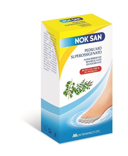 NOK SAN PEDILUVIO SUPEROSSIGENATO 400 G - Metafarm