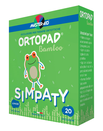 CEROTTO OCULARE PER ORTOTTICA ORTOPAD SIMPATY M 5,4X7,6 20 PEZZI - Metafarm