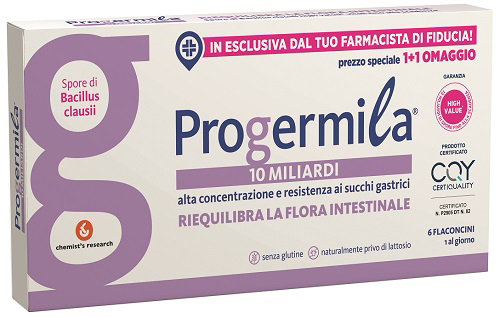 PROGERMILA 10 MILIARDI 6 FLACONCINI 10 ML - Metafarm