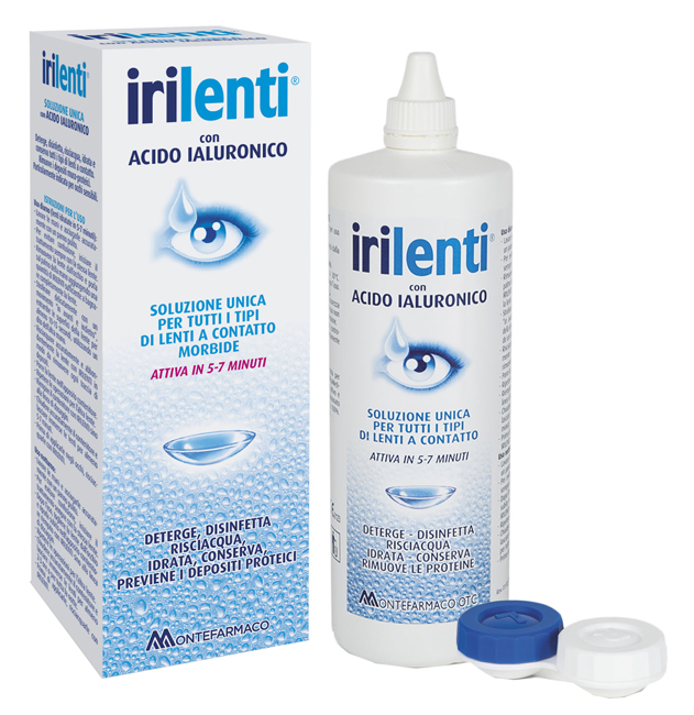 SOLUZIONE UNICA PER LENTI A CONTATTO IRILENTI 300ML - Metafarm