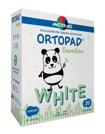 CEROTTO OCULARE PER ORTOTTICA ORTOPAD BIANCO JUNIOR 20 PEZZI - Metafarm