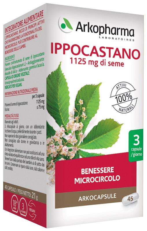 ARKO CAPSULE IPPOCASTANO 45 CAPSULE - Metafarm