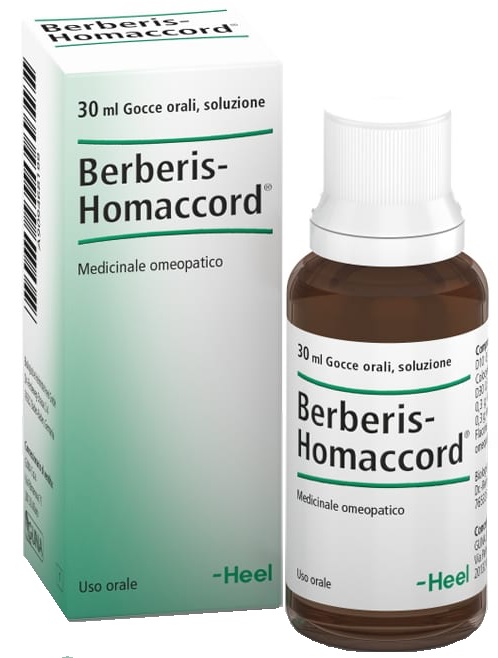 HEEL BERBERIS HOMACCORD GOCCE 30 ML - Metafarm