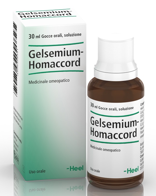 HEEL GELSEMIUM HOMACCORD GOCCE 30 ML - Metafarm