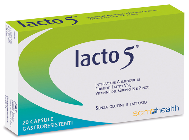 LACTO 5 20 CAPSULE - Metafarm